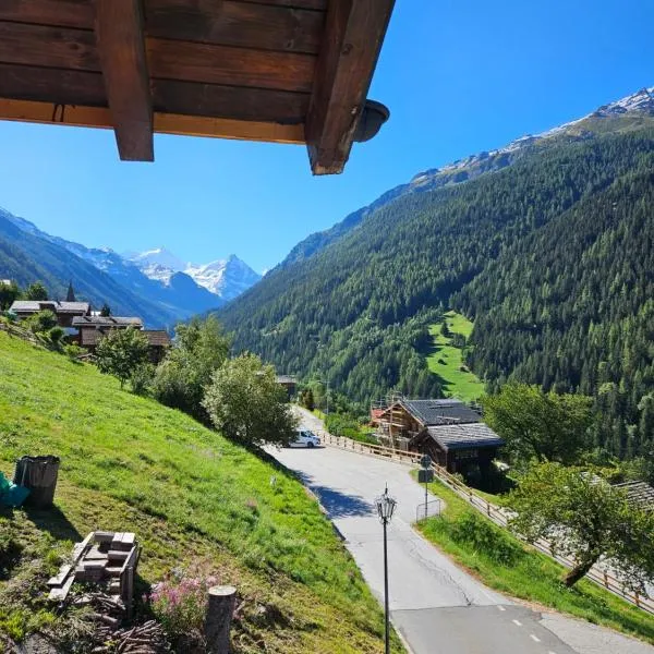 chante bise, hotel i Grimentz