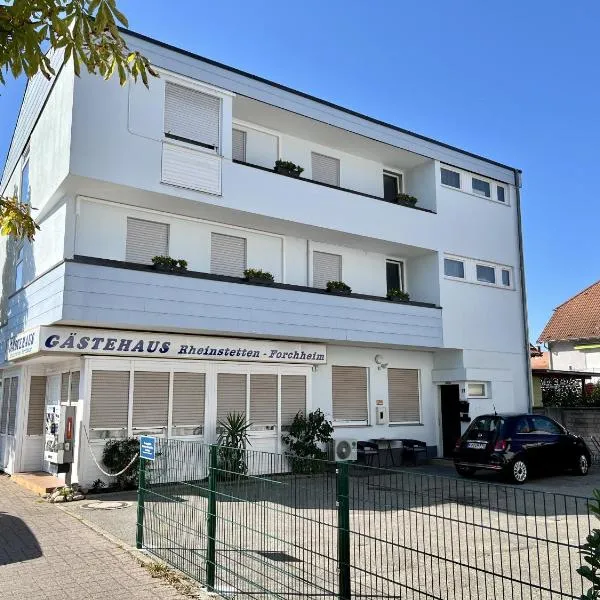 Gästehaus Rheinstetten Forchheim, hotel i Karlsruhe