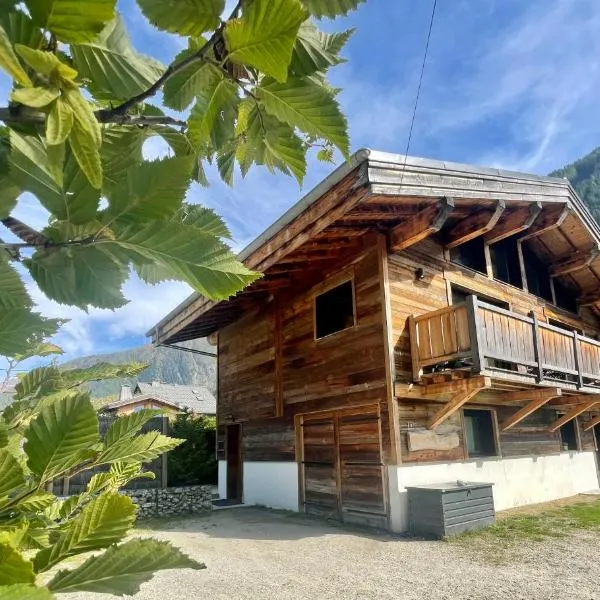 Chalet le petit Nicolas, jacuzzi, vue Mont Blanc, hotel Chamonix-Mont-Blanc-ban