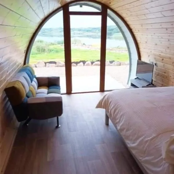 Wheelhousepods glamping, hotel Donegalban