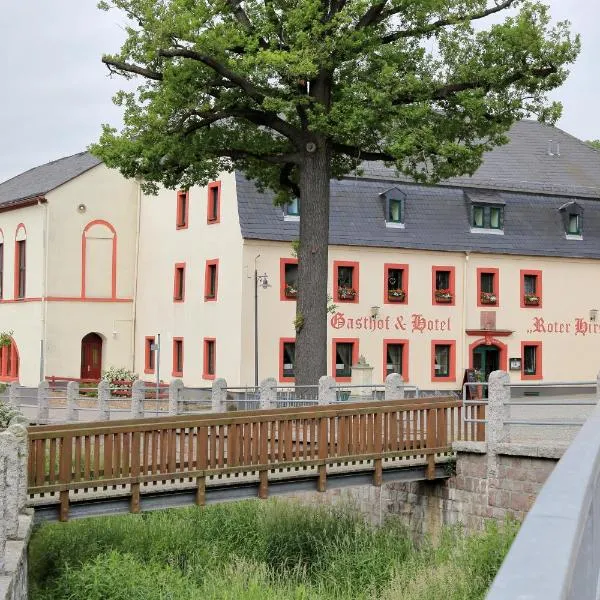 Gasthof und Hotel Roter Hirsch, hotel v destinácii Chemnitz