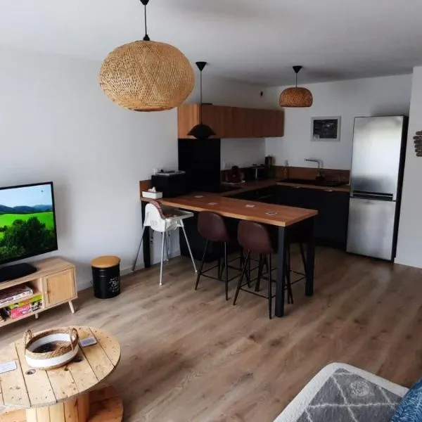 Appartement rénové totalement - Vue sur jardin - 52 m², hotel in Houdemont