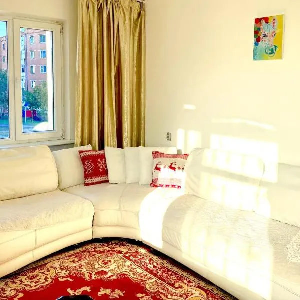 Apartment 44, spacious living area, separate kitchen & 1 bedroom, hotell i Ulan Bator