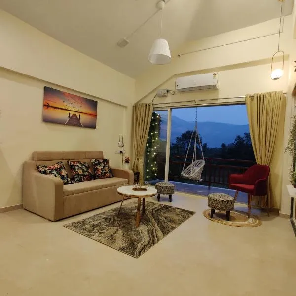 Karjat में, होटल ‘The Mountain Majesty’: cozy 1 bhk apartment