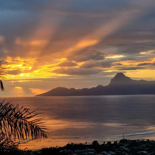 Viesnīca AU SOLEIL COUCHANT pilsētā Punaauia