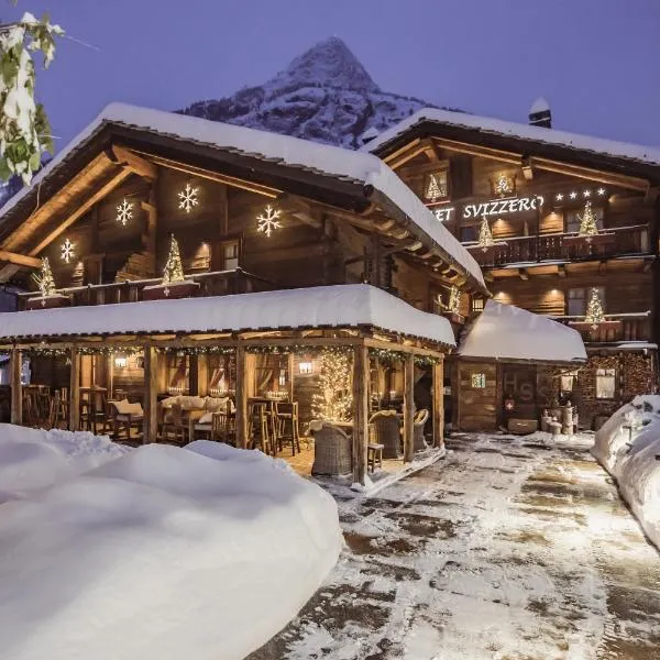 Chalet-hotel Svizzero, hotel i Courmayeur