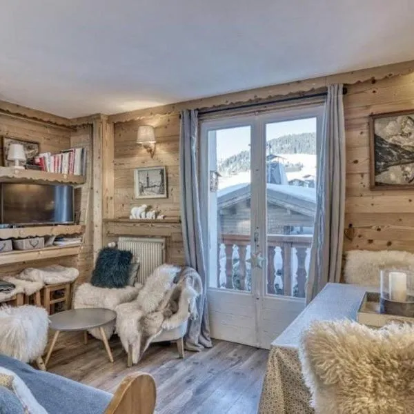 Très bel appartement avec parking gratuit, hotel em Megève