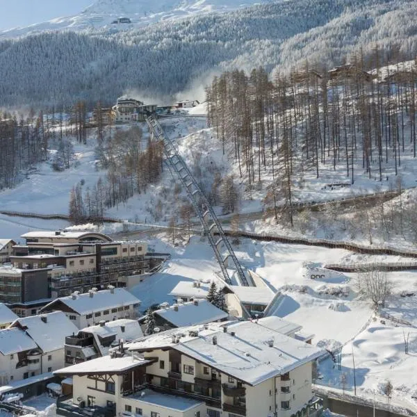 Hotel Hubertus, hotell Söldenis