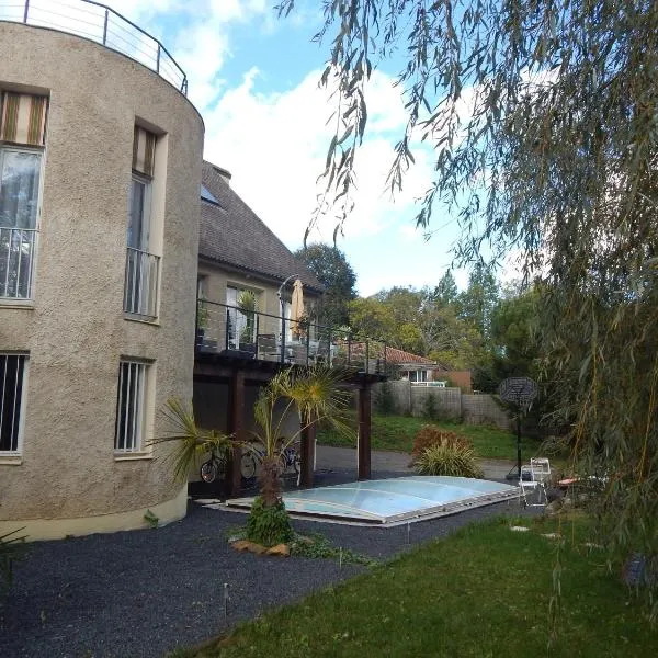 Le jardin d'eden, hotel i Lourdes