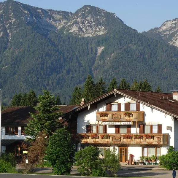 Gästehaus Erika - Chiemgau Karte, hotel di Inzell