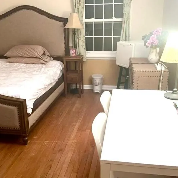 B3 A private room in Naperville downtown with desk and Wi-Fi near everything, hotel in Naperville