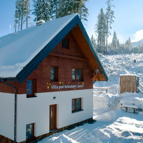 Villa pod hviezdami Jasná, hotel a Demänovská Dolina