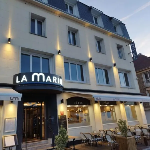 Le Grand Hôtel de la Marine, hotel Port-en-Bessin-Huppain