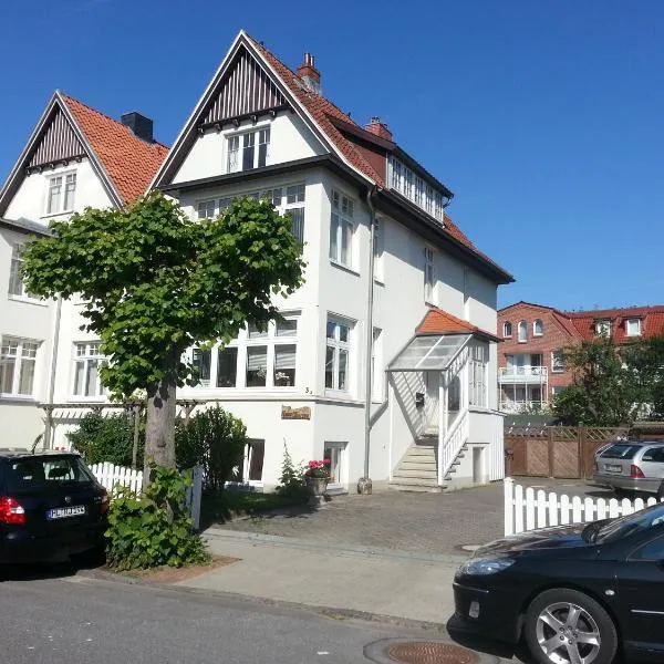 Haus Übersee Wohnung Sansibar, hotel en Travemünde