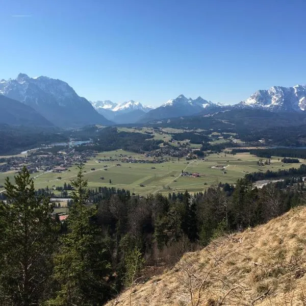 Ferienwohnung Finzblick, отель Wallgau