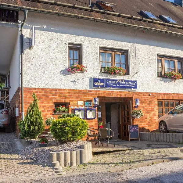 Gasthof 'Zum Reifberg', hotel en Ilmenau