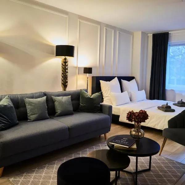 R B Apartment Hamburg Business am Flughafen für 1-5 Personen - ideal für Geschäftsreisende und Familien - Küche - Waschtrockner - Smart TV, hôtel à Norderstedt