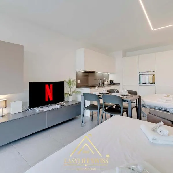 Avorio Wonderful and Modern Loft in Bellinzona -By EasyLife Swiss โรงแรมในริเวร่า