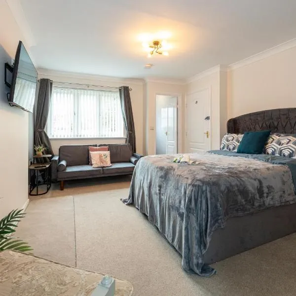 Airstays Apartment, hotell i Wythenshawe