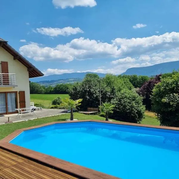 Très belle maison entre Lacs et Montagnes, ξενοδοχείο σε Chindrieux