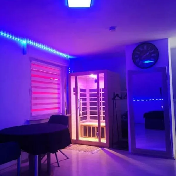 Wohnung am Kurpark mit privater Innensauna & LED! Schlüsselbox, hotel sa Boppard