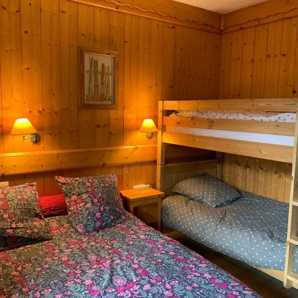 appartement T2 pour 6 personnes à Combloux – hotel w mieście Passy