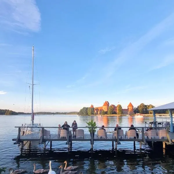 Stilingi apartamentai su virtuve Trakų miesto centre, viešbutis mieste Trakai