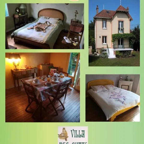 la villa des chats – hotel w mieście Pierrelaye