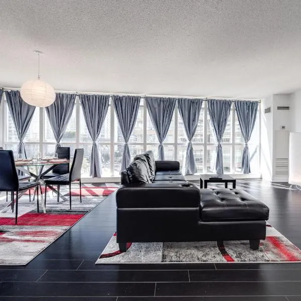 3BDRM Lake View Condo in Toronto, viešbutis Toronte