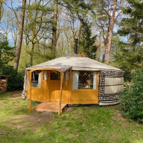 Ons Yurt Huisje in het Bos, hotel Hollandsche Rading