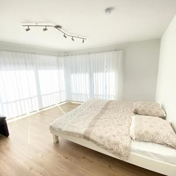 Modern One Bedroom + Bathroom Apartment, 10 min from Basel City, hotelli kohteessa Weil am Rhein