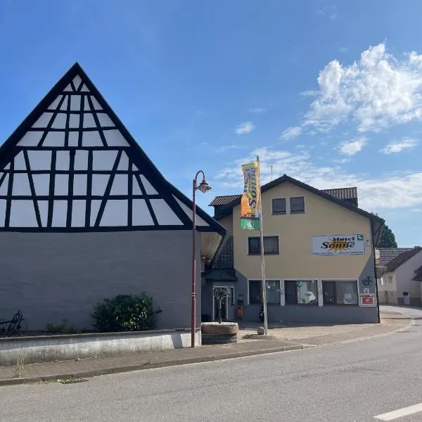 Hotel Gästehaus Sonne, hotel em Sinsheim