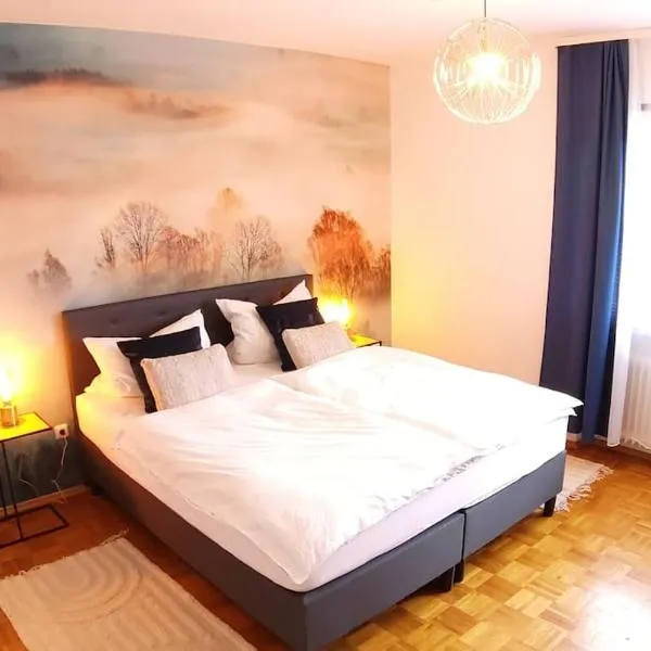 Bright, Modern and Spacious - Apartment "Lola" Family & Workplace, hotel in Gießen