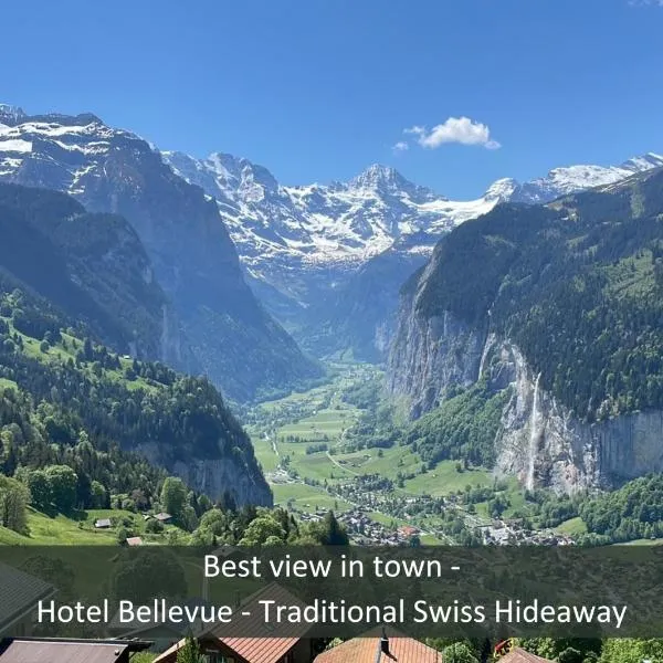 Hotel Bellevue - Traditional Swiss Hideaway, hotelli kohteessa Wengen