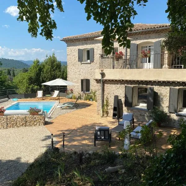 Chambres d'Hôtes La Bastide St Julien, hotel Anduze-ben