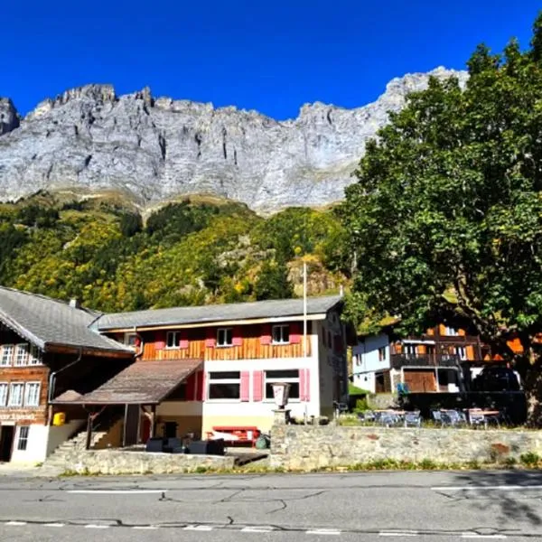 Gadmen Alpenrose, Switzerland, hotel i Grimsel Hospiz