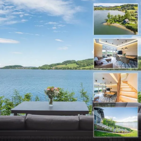 잘츠부르크에 위치한 호텔 Hideaway Kraftplatz Chalet am See Mattsee Obertrum Urlaub am See Salzburger Seenland