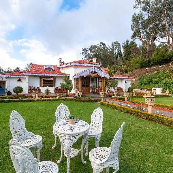 6 BHK Greenwood Bungalow Heritage In the heart of Ooty、ウーティのホテル