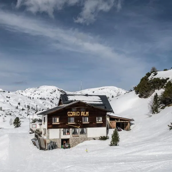 Gjaid-Alm 1739m am Dachstein-Only Accessible by Cable Car, hotel Obertraun