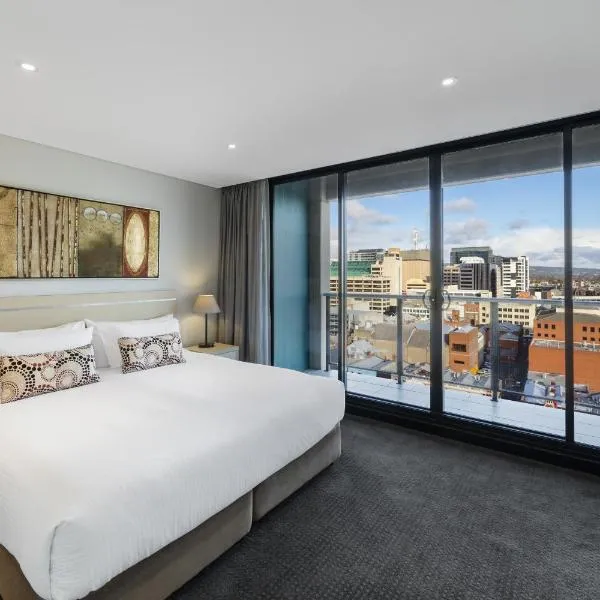 Oaks Adelaide Horizons Suites, hotell i Adelaide