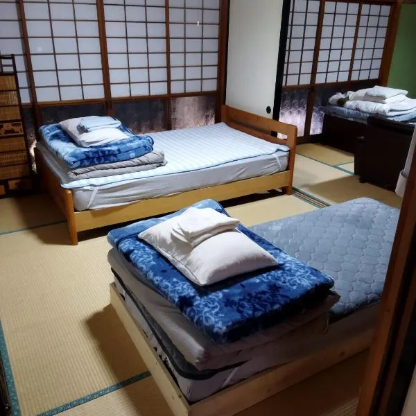 Private Room 1 Japanese Vintage House 4 Beds, Smoke Free, Free Parking Good to Travel for Tashiro Cats Island, hotel 宮城県石巻市