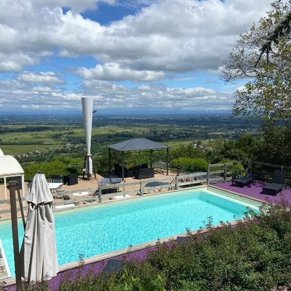 Auberge Les Hauts De Chenas, hotel Chaintré városában