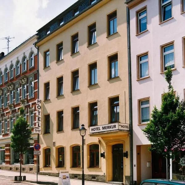 Hotel Merkur Garni, hotell i Zwickau