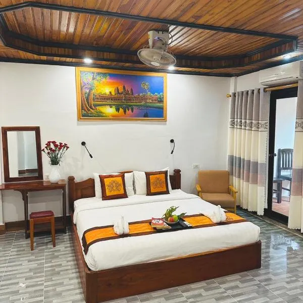 Luang Prabang Oudomlith Villa & Travel、ルアンパバーンのホテル