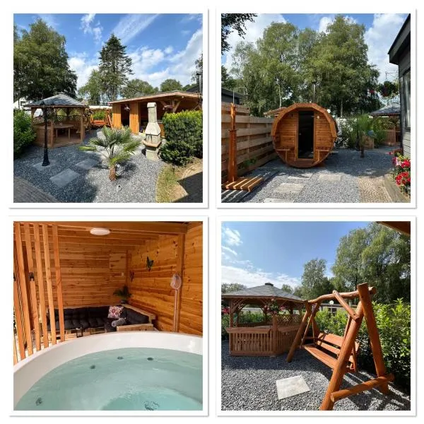 Chalet Harmony Lux Privé Wellness, hotelli kohteessa Putten