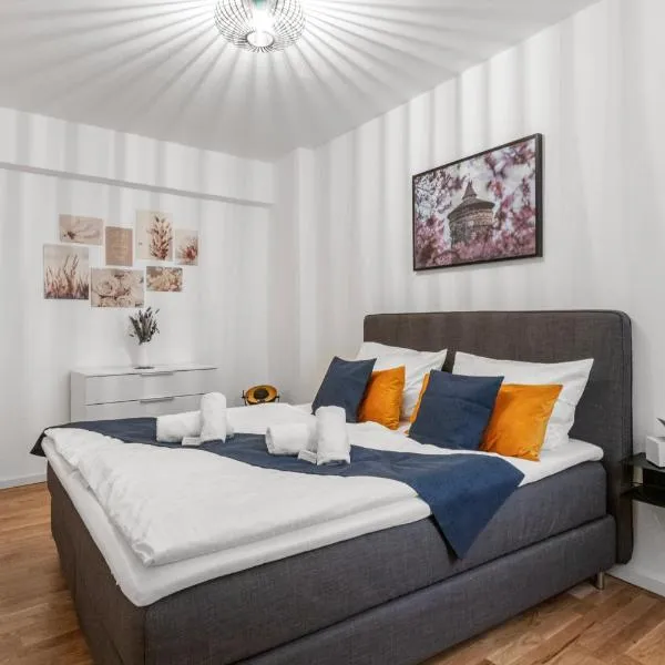 Altstadt - Exklusive 3-Zi-Wohnung mit 90 qm und großem Balkon, hotel in Nürnberg