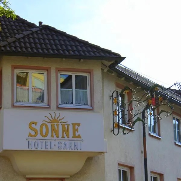 Hotel Sonne, viešbutis mieste Leinfeldenas-Echterdingenas