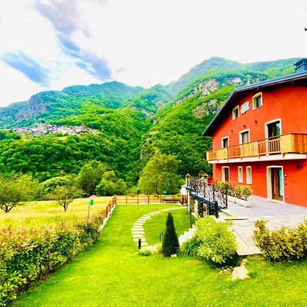 Bed and Breakfast Soffio di Vento, hotel v destinácii Pont-Saint-Martin