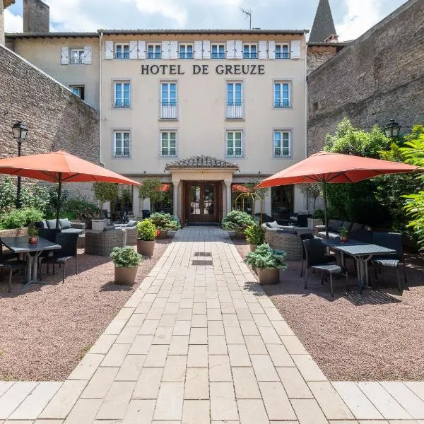 Demeures & Châteaux - Hôtel Greuze & Spa Tournus、トゥールニュのホテル