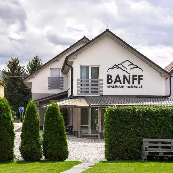 Apartmány Banff, hotel u gradu 'Bešeňová'